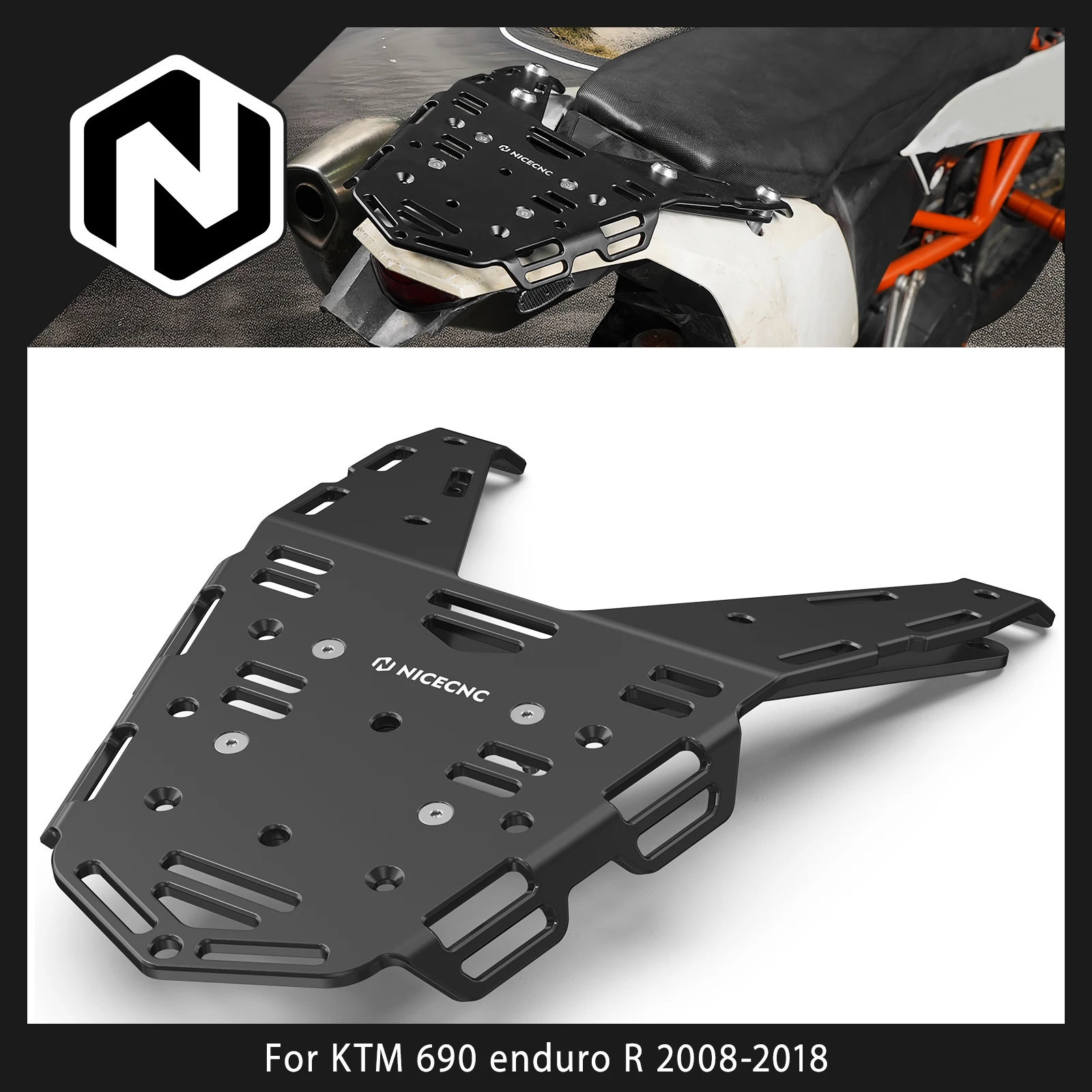 For KTM 690 enduro R 2008-2018 NICECNC Motorcycle Rear Luggage Rack 690 enduro R 2018 690 enduro R 2017 690 enduro R 2016 2015
For KTM 690 enduro R 2008-2018 NICECNC Motorcycle Rear Luggage Rack 690 enduro R 2018 690 enduro R 2017 690 enduro R 2016 2015