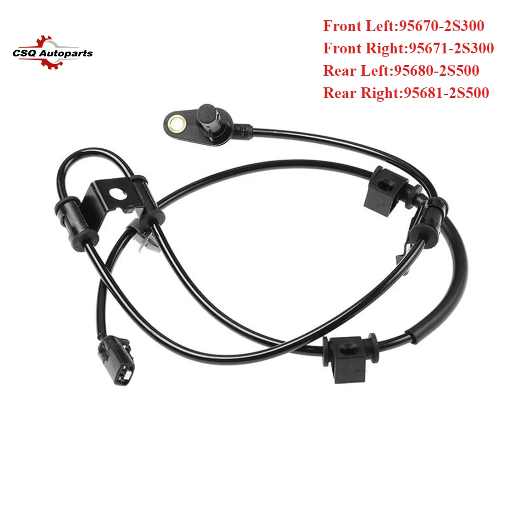 95670-2S300 95671-2S300 Front Rear Left/Right ABS Wheel Speed Sensor 95680-2S500 95681-2S500 For Hyundai Tucson 2010-2015 2.0L
95670-2S300 95671-2S300 Front Rear Left/Right ABS Wheel Speed Sensor 95680-2S500 95681-2S500 For Hyundai Tucson 2010-2015 2.0L