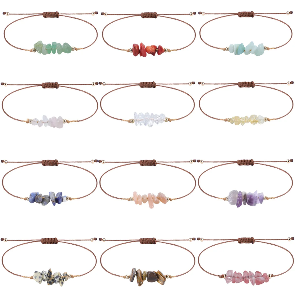 Crystal Bracelet for Women Irregularly Bead Bracelet Healing Crystal Bracelets Natural Stone Pink Bracelet Adjustable Beaded Bra
Crystal Bracelet for Women Irregularly Bead Bracelet Healing Crystal Bracelets Natural Stone Pink Bracelet Adjustable Beaded Bra