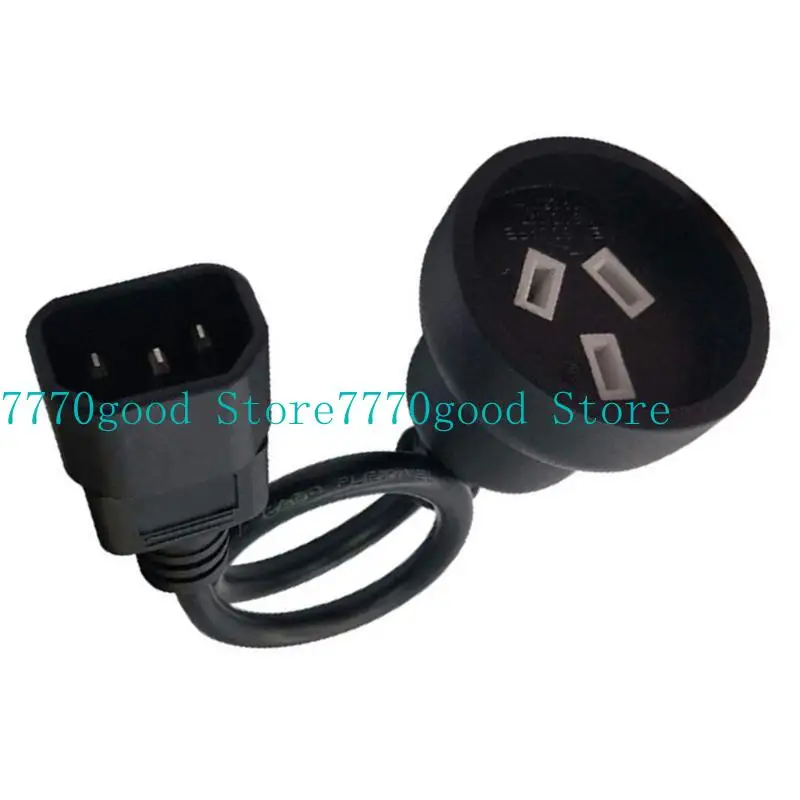 652F IEC320 C14 Male to SAA 3Pin Female Power Cord Short Extension Cable Wire,30cm Length Conversion Line Black
652F IEC320 C14 Male to SAA 3Pin Female Power Cord Short Extension Cable Wire,30cm Length Conversion Line Black