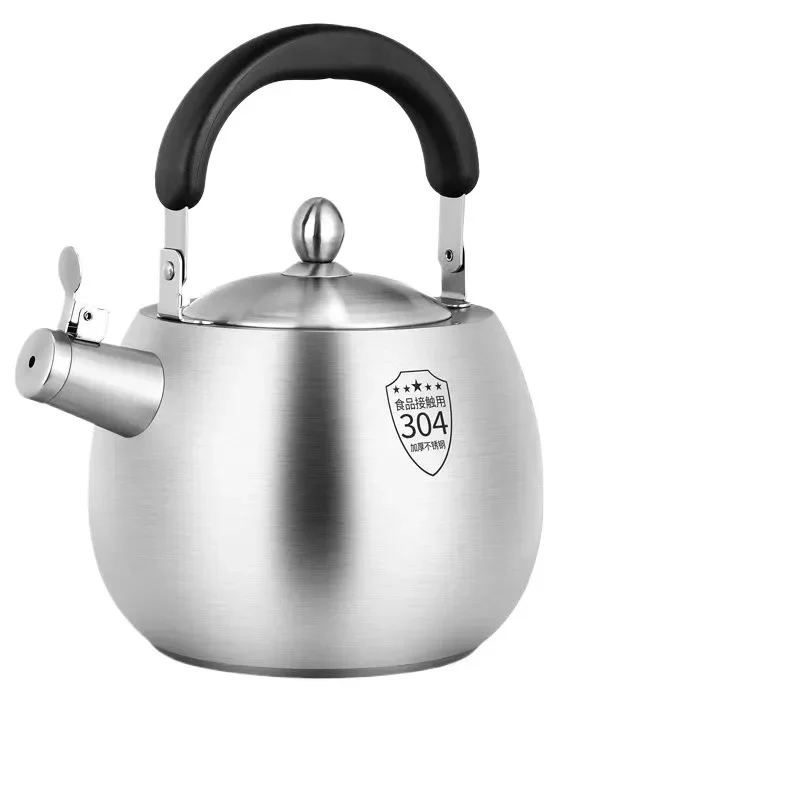 304 stainless steel gas kettle Domestic gas stove Open fire kettle Large capacity whistle hot kettle
304 stainless steel gas kettle Domestic gas stove Open fire kettle Large capacity whistle hot kettle