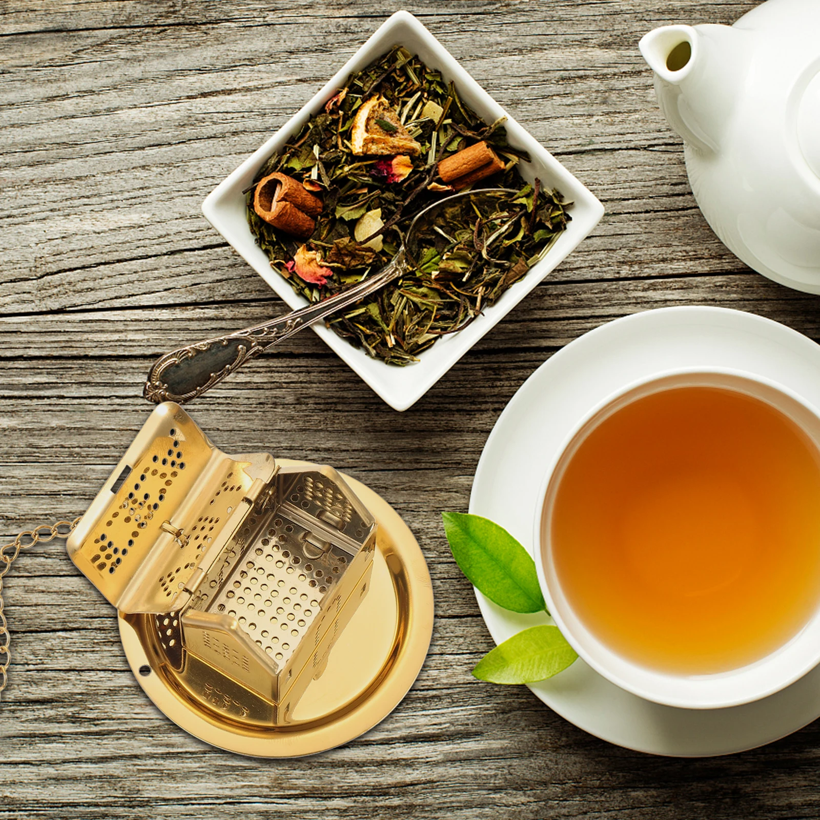 Stainless Steel Tea Filter Strainers Teapot ers Home Golden Infuser Herbal Spice Fruit Leakers Pot Strainers Milk
Stainless Steel Tea Filter Strainers Teapot ers Home Golden Infuser Herbal Spice Fruit Leakers Pot Strainers Milk