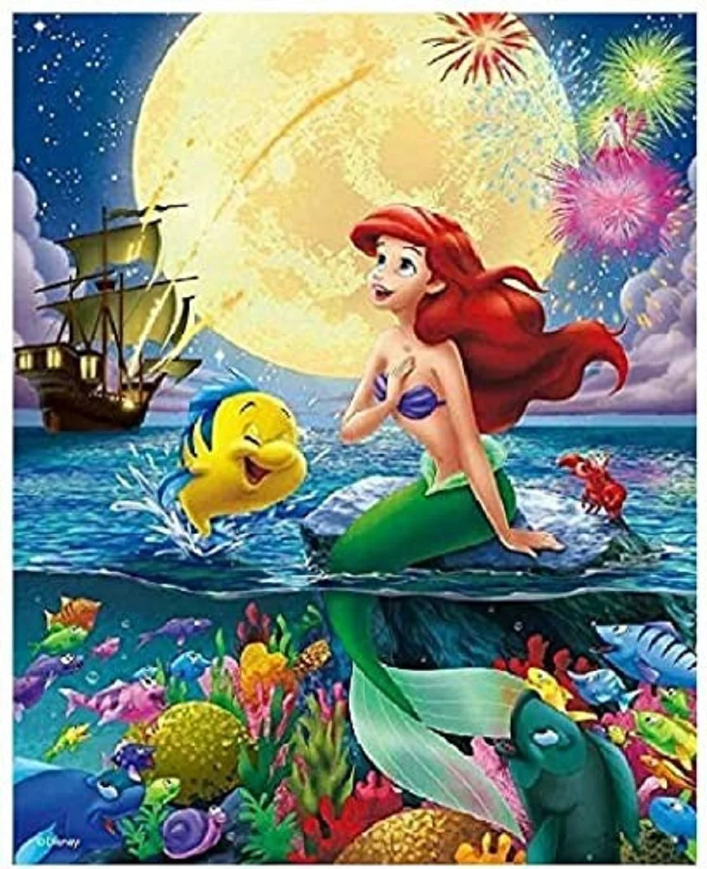 30*40cm Diamond Painting Cartoon Mermaid Princess 5D Full Drill Embroidery Handiwork Material Pack DIY Decorative Painting
30*40cm Diamond Painting Cartoon Mermaid Princess 5D Full Drill Embroidery Handiwork Material Pack DIY Decorative Painting