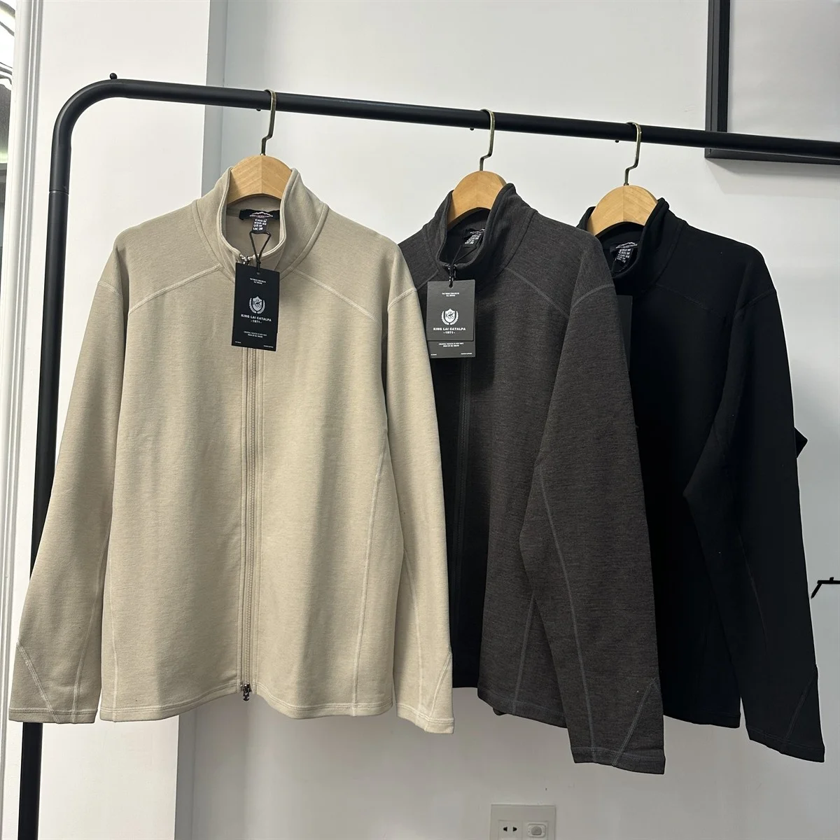 mat Wool-Silk Mixed Jaet Men's Outerwear with Double Zipper Collar for Commuting Autumn Winter Outdoor
mat Wool-Silk Mixed Jaet Men's Outerwear with Double Zipper Collar for Commuting Autumn Winter Outdoor