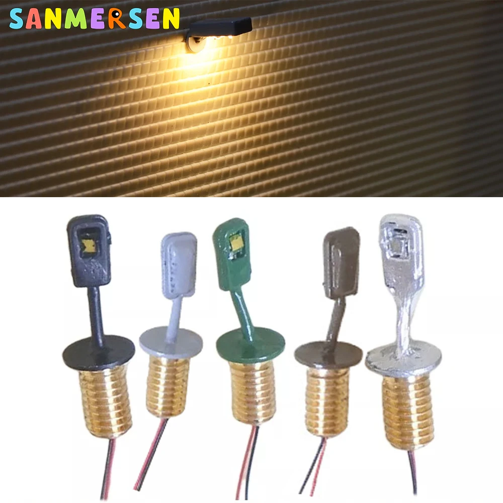10pcs Mini Modern Street Bracket Light Model Wall Lamp Posts LED Building For Railway & Building Layout Scenes Building Kits
10pcs Mini Modern Street Bracket Light Model Wall Lamp Posts LED Building For Railway & Building Layout Scenes Building Kits