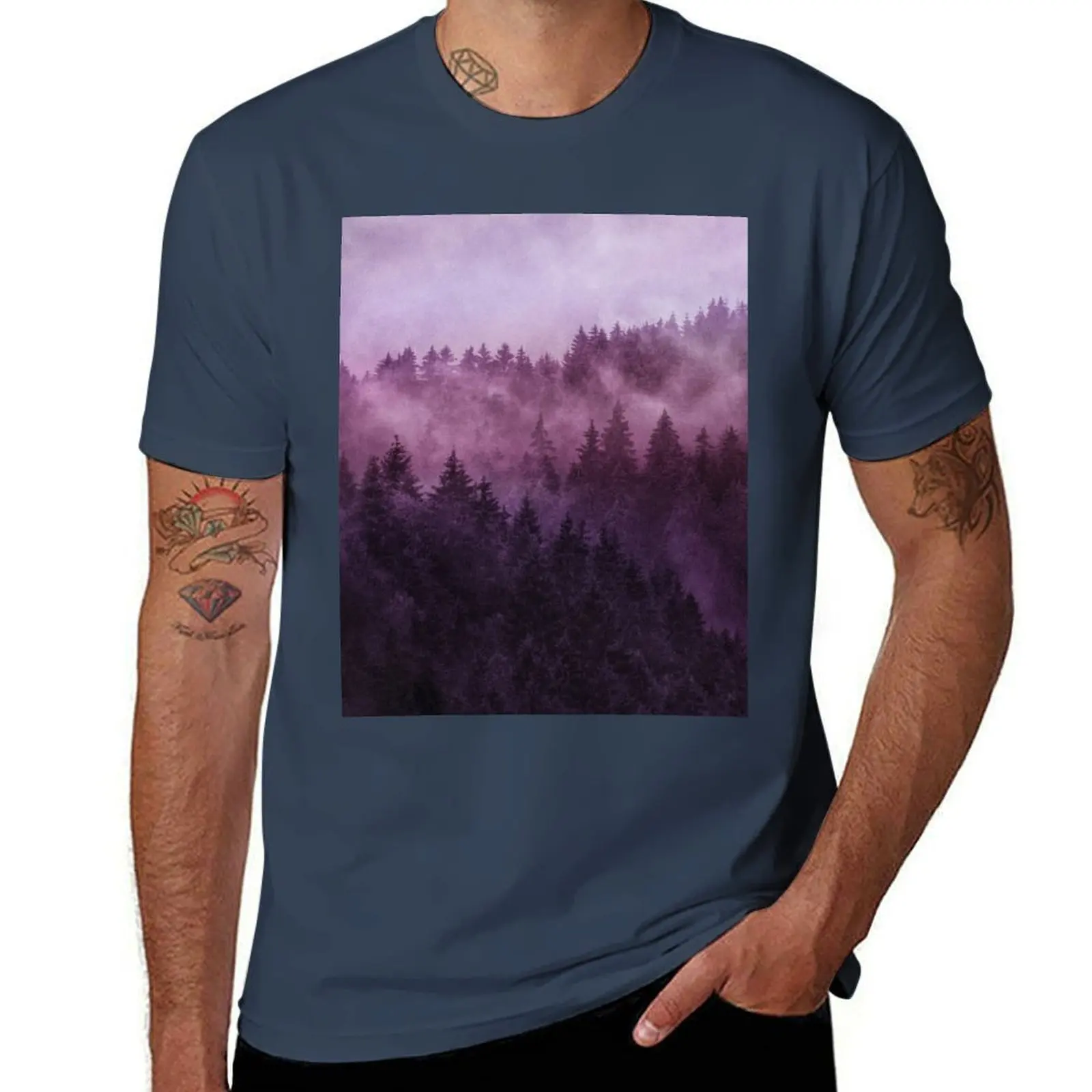 Excuse Me, I'm Lost // Laid Back In A Romantasy Moody Wilderness Dream Forest With Cascadia Trees Covered In Magic Fog T-Shirt
Excuse Me, I'm Lost // Laid Back In A Romantasy Moody Wilderness Dream Forest With Cascadia Trees Covered In Magic Fog T-Shirt