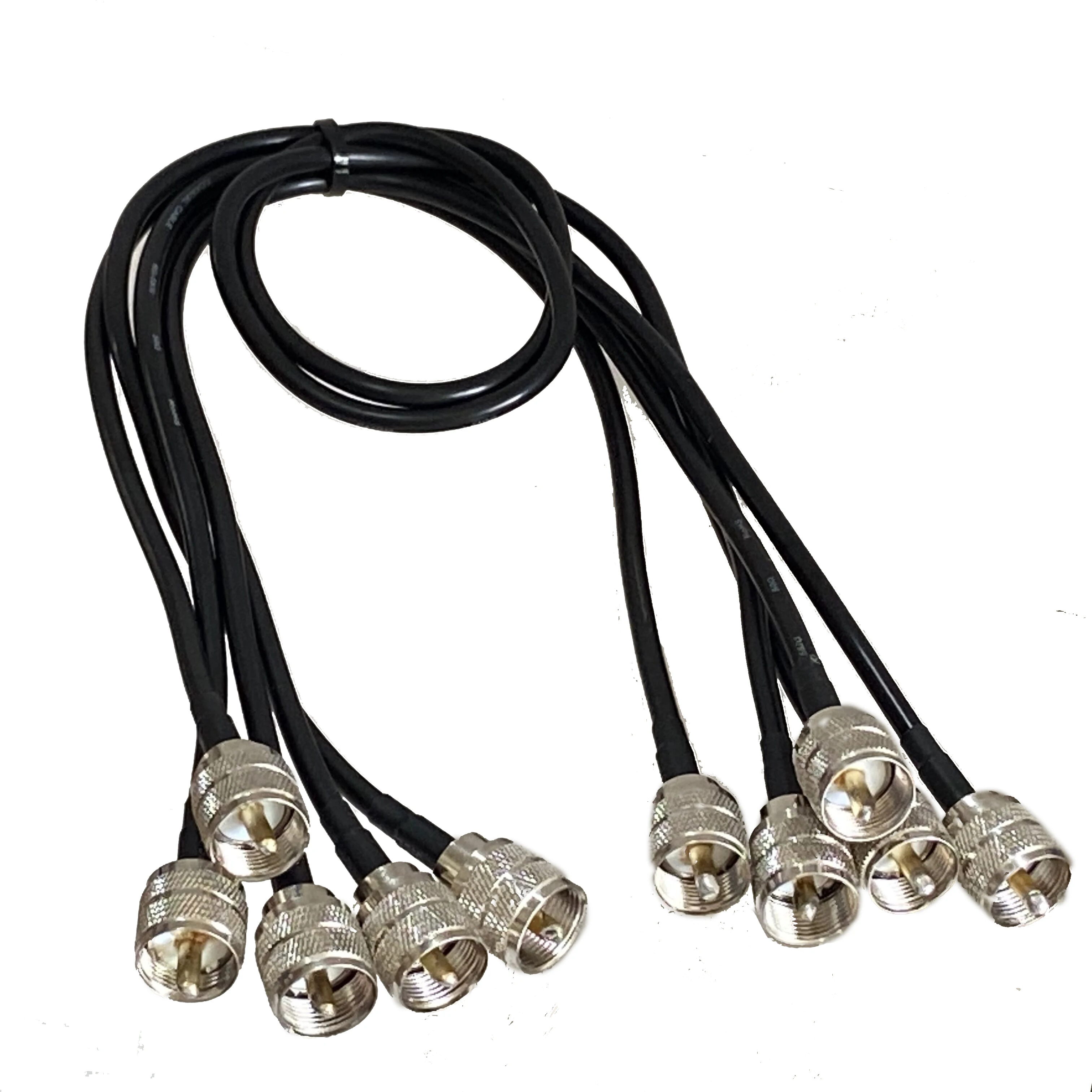 Кабель RG58 UHF PL259 штекер к UHF PL259 штекер Разъем RF коаксиальный перемычка косички провод прямой терминал 6 дюймов ~ 5 м
Кабель RG58 UHF PL259 штекер к UHF PL259 штекер Разъем RF коаксиальный перемычка косички провод прямой терминал 6 дюймов ~ 5 м