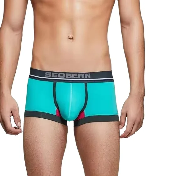 Cotton Bulge Boxy Underwear for Men Sexy U Convex Pouch Boxer Brief Male Fashion Breathable Comfort Sports Underpants Daily Wear
Cotton Bulge Boxy Underwear for Men Sexy U Convex Pouch Boxer Brief Male Fashion Breathable Comfort Sports Underpants Daily Wear