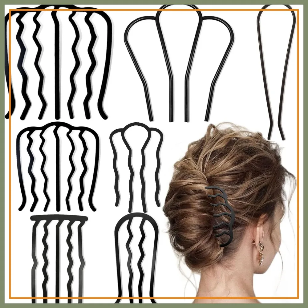 7 Pcs Metal Hair Combs Set U Shape Pin for Bun Updo Vintage Hairstyle Accessories Thick Fine Hair
7 Pcs Metal Hair Combs Set U Shape Pin for Bun Updo Vintage Hairstyle Accessories Thick Fine Hair