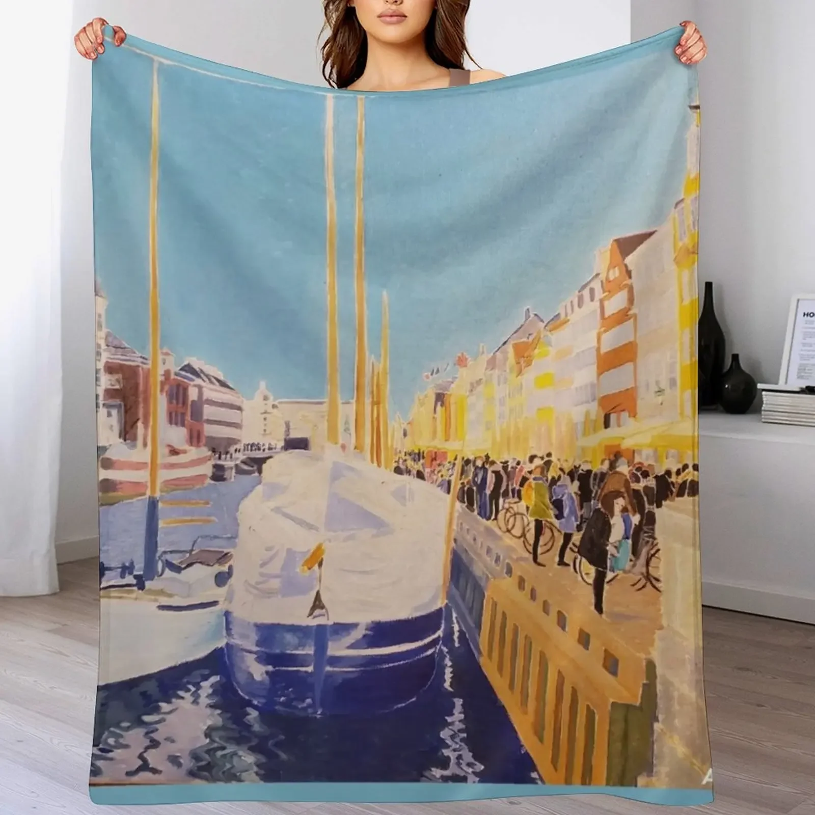 Sunlight in Copenhagen Throw Blanket Flannel Fleece Soft Warm Throw Blanket
Sunlight in Copenhagen Throw Blanket Flannel Fleece Soft Warm Throw Blanket