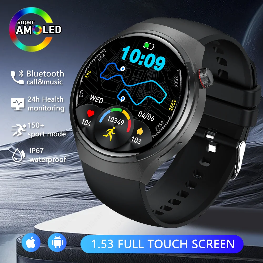 2026 New Watch 5 Pro Upgrade GPS NFC Men's Smartwatch 360*360 AMOLED HD Bluetooth Call Waterproof Smart Watch For Android iOS
2026 New Watch 5 Pro Upgrade GPS NFC Men's Smartwatch 360*360 AMOLED HD Bluetooth Call Waterproof Smart Watch For Android iOS