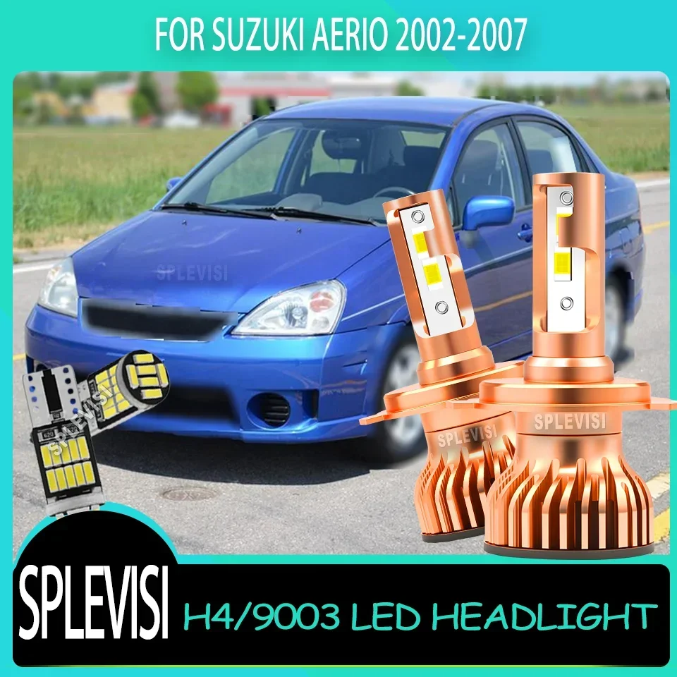 Wide Beam Angle Easy-to-Fit Weatherproof Reliable Night Driving H4 LED HEADLIGHT For SUZUKI Aerio 2002 2003 2004 2005 2006 2007
Wide Beam Angle Easy-to-Fit Weatherproof Reliable Night Driving H4 LED HEADLIGHT For SUZUKI Aerio 2002 2003 2004 2005 2006 2007