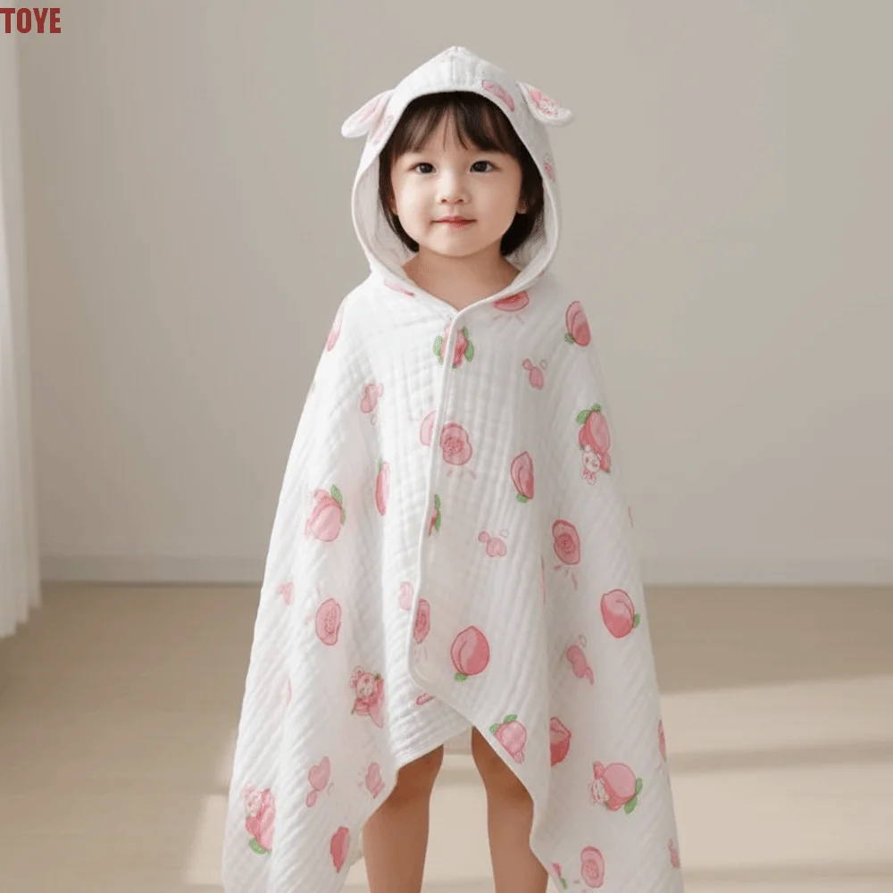 Large Cotton Hooded Cape Towels Rabbit Bear Cartoon Blanket Wrap Cute Gauze Sleepwear Bathrobe Swimming
Large Cotton Hooded Cape Towels Rabbit Bear Cartoon Blanket Wrap Cute Gauze Sleepwear Bathrobe Swimming