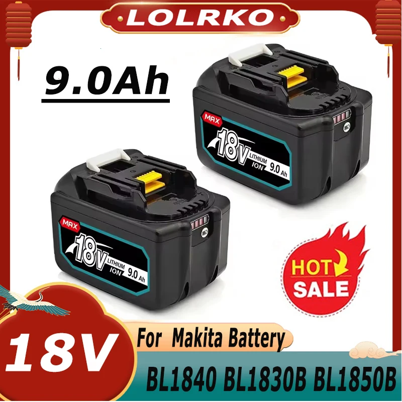 Для Makita 18 В 9 Ач 9000 мАч аккумулятор литий-ионный литий-ионный аккумулятор зарядное устройство для BL1860B BL1850 BL1830 BL1815 LXT400
Для Makita 18 В 9 Ач 9000 мАч аккумулятор литий-ионный литий-ионный аккумулятор зарядное устройство для BL1860B BL1850 BL1830 BL1815 LXT400