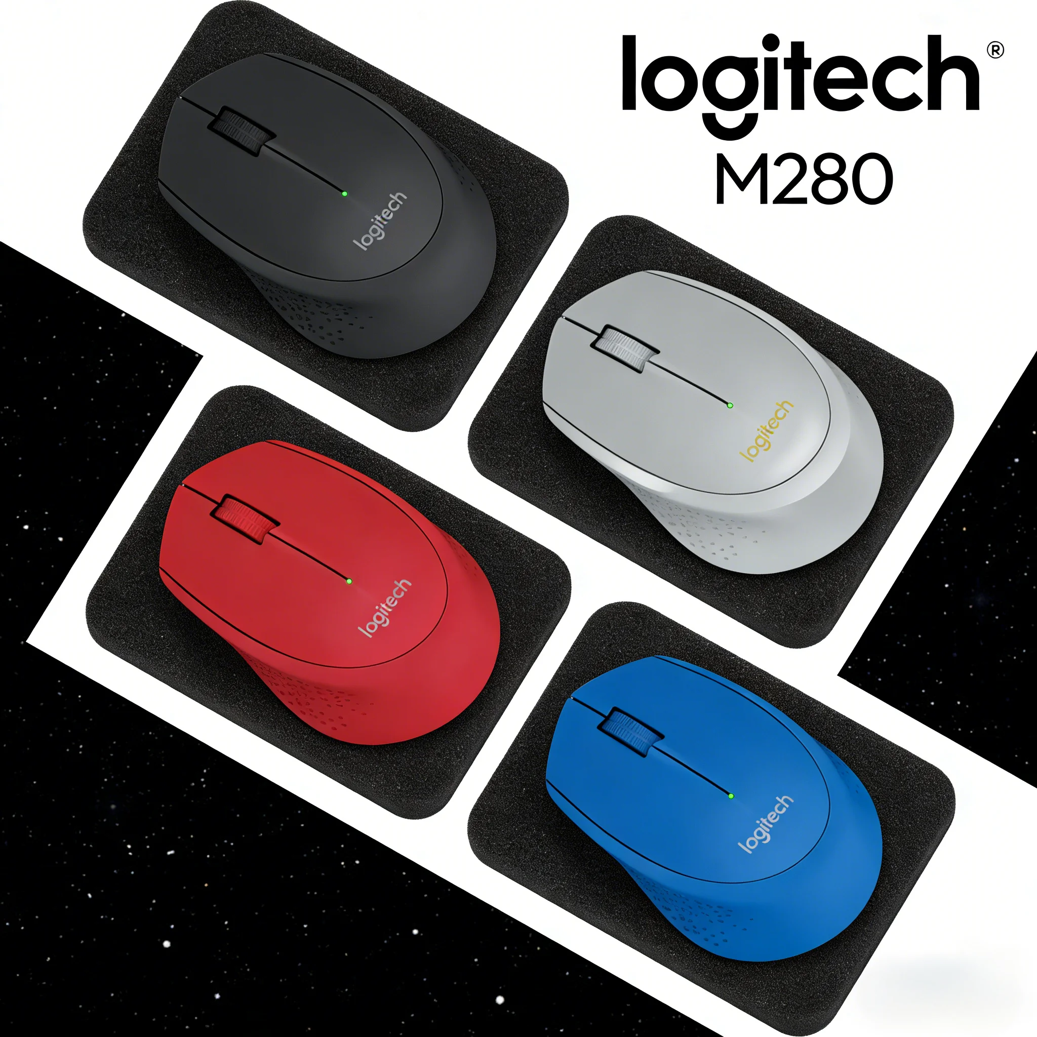 Logitech M280/M330 — идеальная эргономичная беспроводная мышь для офиса, дома и игр, подходит для домашнего использования, устойчивая к поту.
Logitech M280/M330 — идеальная эргономичная беспроводная мышь для офиса, дома и игр, подходит для домашнего использования, устойчивая к поту.