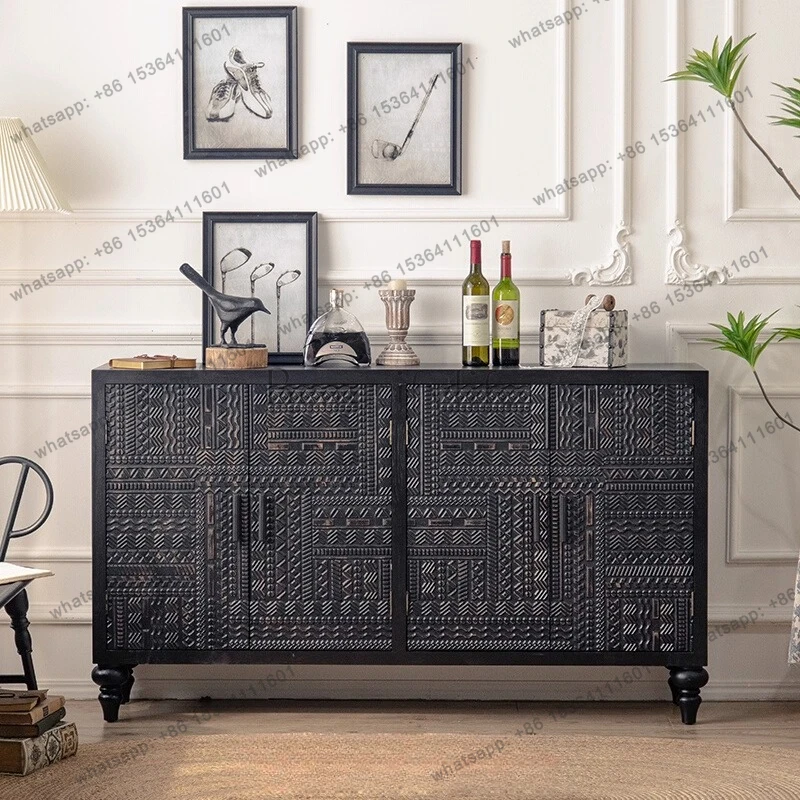 Nordic vintage Kitchen Cabinets Black wooden Minimalist Design living room cabinet elegant kasten woonkamer interior furniture
Nordic vintage Kitchen Cabinets Black wooden Minimalist Design living room cabinet elegant kasten woonkamer interior furniture