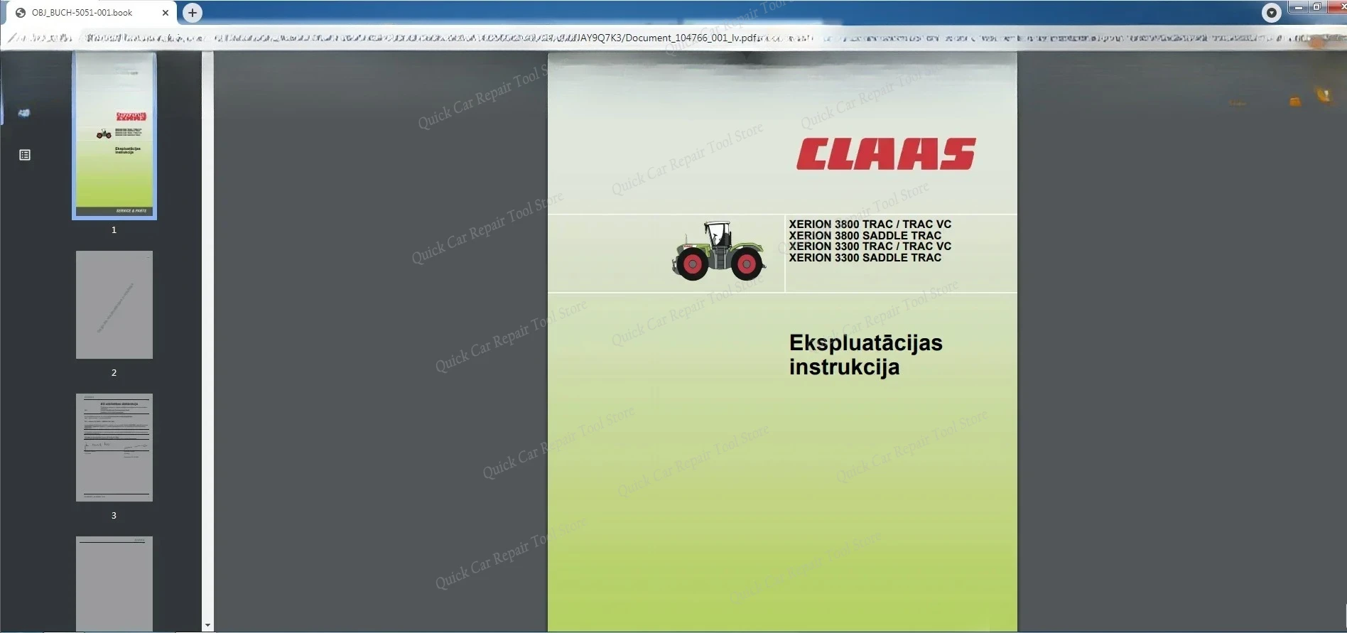 CLAAS WebTIC Автономный латвианский язык 11.2022 Руководство по ремонту оператора и сервисная документация DVD
CLAAS WebTIC Автономный латвианский язык 11.2022 Руководство по ремонту оператора и сервисная документация DVD