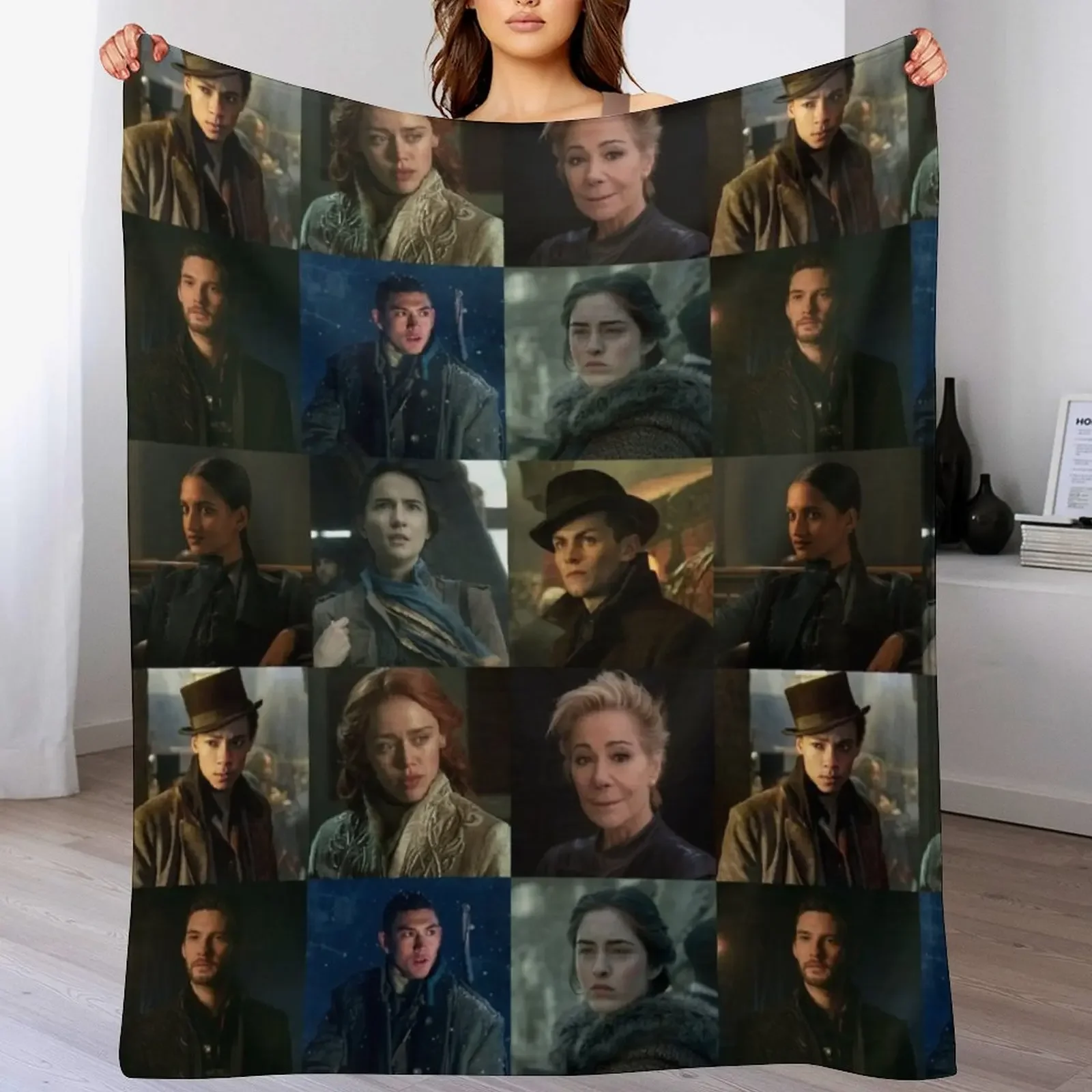 Shadow and Bone - Cast Collage Throw Blanket Designers Furrys Loose Moving Blankets
Shadow and Bone - Cast Collage Throw Blanket Designers Furrys Loose Moving Blankets