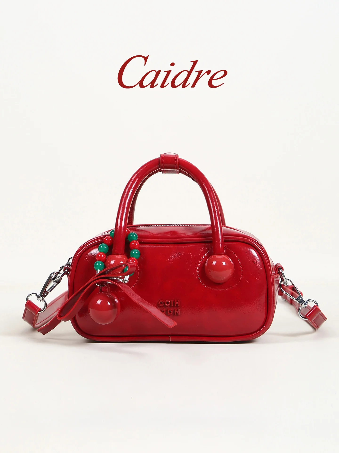 Red Bowling Bag Women's Commuter Pillow Handbag Single Shoulder Slant Cross Small Bag Soft PU Material Korean Style
Red Bowling Bag Women's Commuter Pillow Handbag Single Shoulder Slant Cross Small Bag Soft PU Material Korean Style