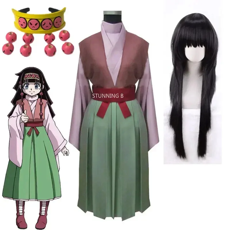 Alluka Zoldyck Cosplay Costumes Anime HUNTER × HUNTER Dress Halloween Costumes for Women Vestido Role Play Clothing Suit Uniform
Alluka Zoldyck Cosplay Costumes Anime HUNTER × HUNTER Dress Halloween Costumes for Women Vestido Role Play Clothing Suit Uniform