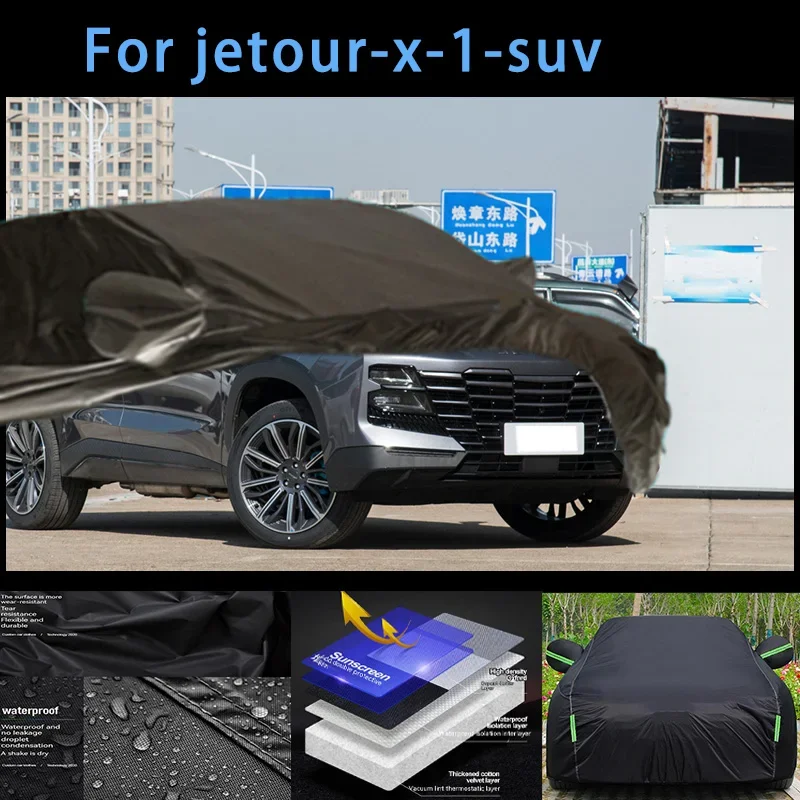 Forjetour-x-1-suv Outdoor Protection Full Car Covers Snow Cover Sunshade Waterproof Dustproof Exterior Car accessories
Forjetour-x-1-suv Outdoor Protection Full Car Covers Snow Cover Sunshade Waterproof Dustproof Exterior Car accessories