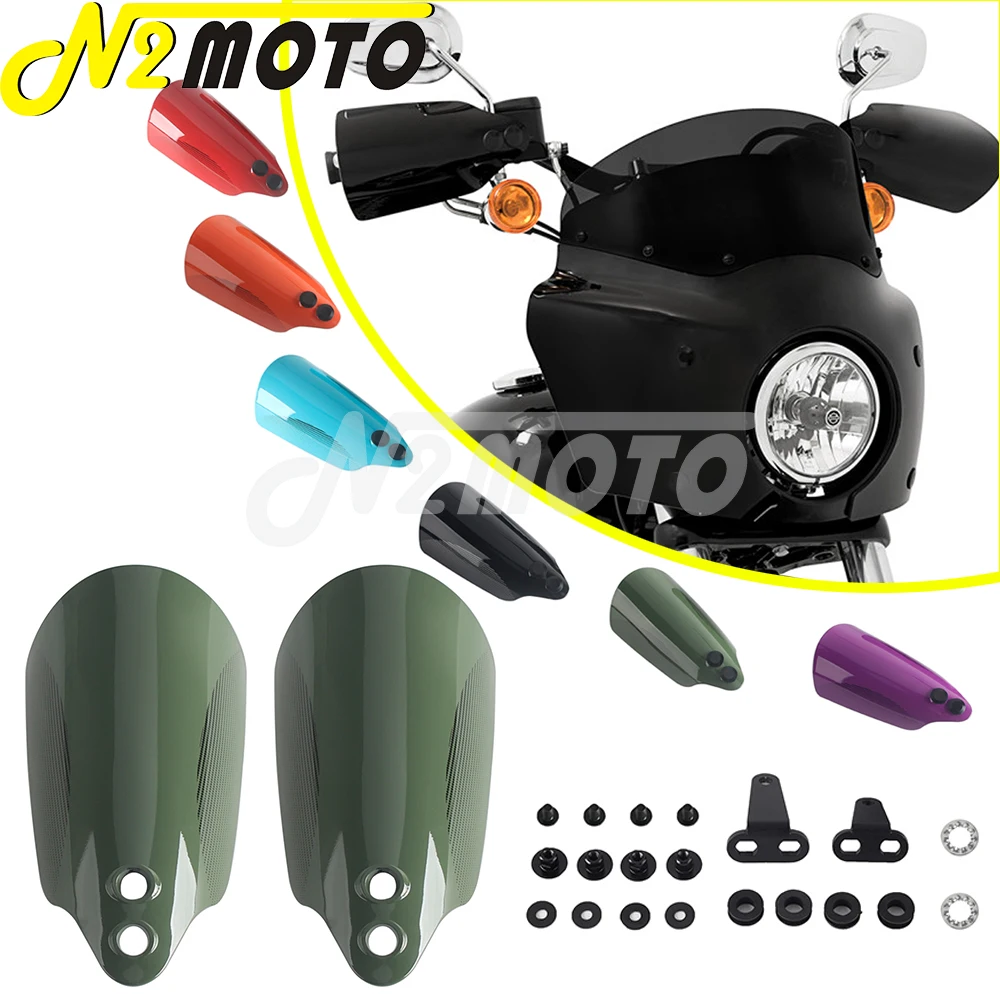 Multi Color Motorcycle Hand Guards Protection Shield For Harley Softail Road King Sportster Dyna Street Bob Low Rider Handguards
Multi Color Motorcycle Hand Guards Protection Shield For Harley Softail Road King Sportster Dyna Street Bob Low Rider Handguards