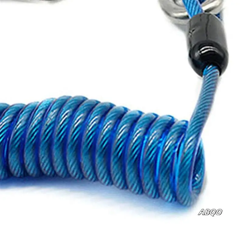 2X Double Head Dive Reef Rafting Hook Stainless Steel Reef Hook Spiral Coil Spring Cord Dive Safety Accessory - Blue
2X Double Head Dive Reef Rafting Hook Stainless Steel Reef Hook Spiral Coil Spring Cord Dive Safety Accessory - Blue