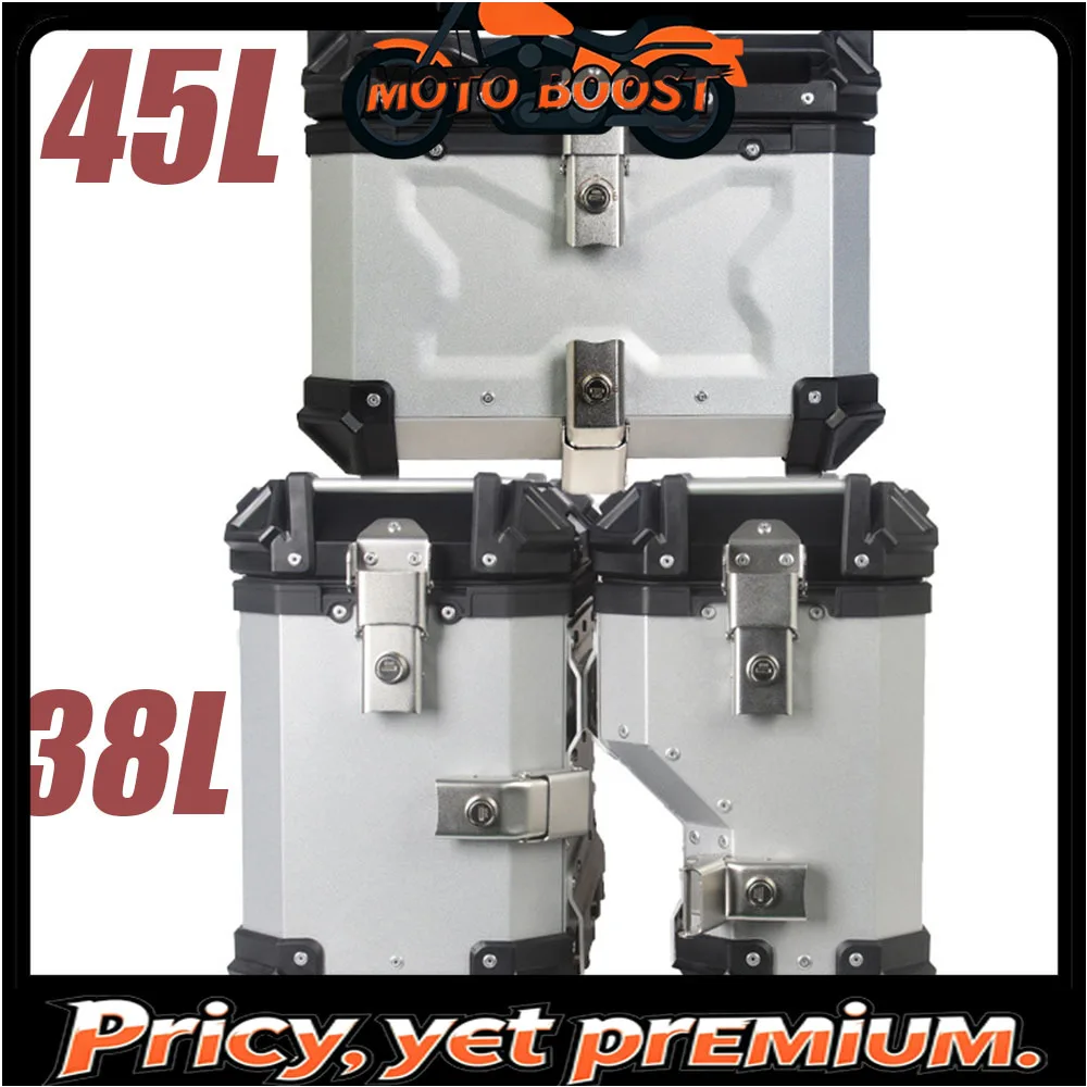 For CFMOTO 450MT Side Rack Motorcycle Accessories 38L45L Trunk Top Box Rear Luggage Storage Top Box Waterproof Aluminum Alloy
For CFMOTO 450MT Side Rack Motorcycle Accessories 38L45L Trunk Top Box Rear Luggage Storage Top Box Waterproof Aluminum Alloy