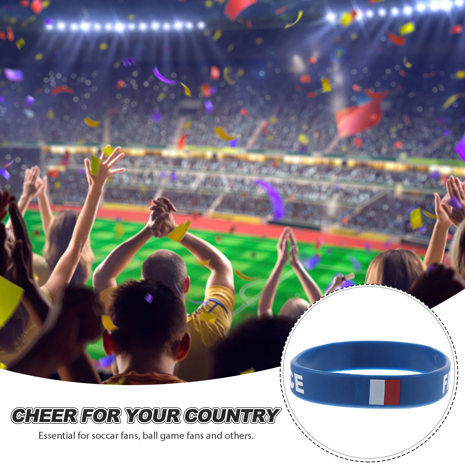 5pcs SiliconeWristband AustralianFlagPrinted DurableOneSize SportsGames CompetitiveRace InternationalMatches CountryBracelet
5pcs SiliconeWristband AustralianFlagPrinted DurableOneSize SportsGames CompetitiveRace InternationalMatches CountryBracelet