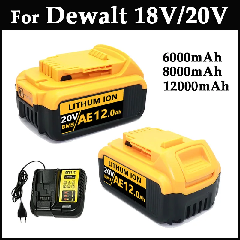 Оригинальный литиевый сменный аккумулятор DCB200 20 в 12000 мАч для Dewalt 18 в DCB184 DCB200 DCB182 DCB180 DCB181 DCB182 DCB201 DCB206
Оригинальный литиевый сменный аккумулятор DCB200 20 в 12000 мАч для Dewalt 18 в DCB184 DCB200 DCB182 DCB180 DCB181 DCB182 DCB201 DCB206
