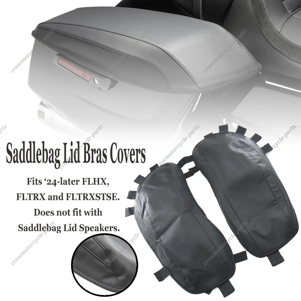 Motorcycle Audio Speaker Lids Case Rain Dust Waterproof Saddlebag Lid Covers For Harley Touring CVO 121 Road Street Glide FLHXSE
Motorcycle Audio Speaker Lids Case Rain Dust Waterproof Saddlebag Lid Covers For Harley Touring CVO 121 Road Street Glide FLHXSE