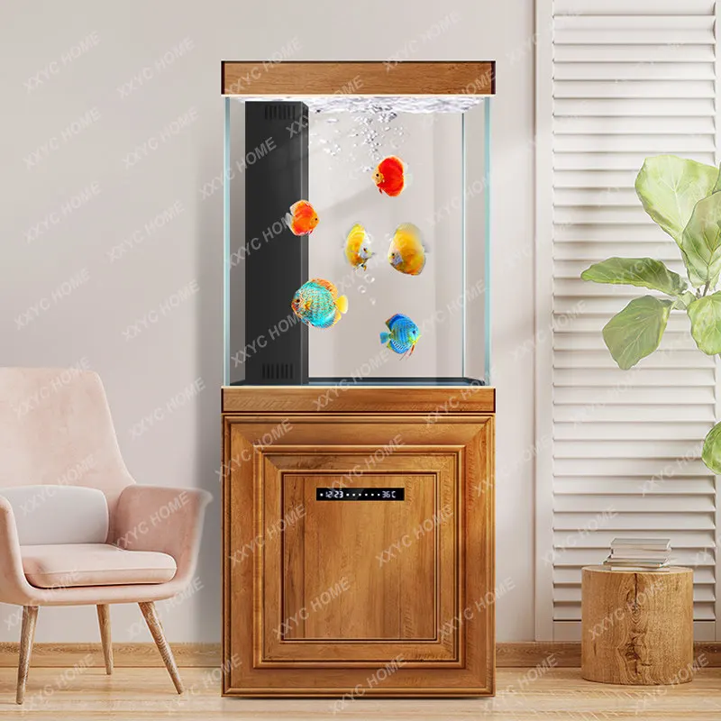 PChinese Fish Tank Small Living Room Household Vertical Bottom Filter Water-free Ultra-white Glass Ecological Aquarium
PChinese Fish Tank Small Living Room Household Vertical Bottom Filter Water-free Ultra-white Glass Ecological Aquarium