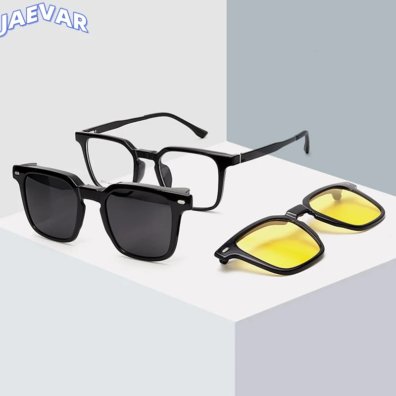 Ultra Light Magnetic Sunglasses Polarized Glasses Frame For Men And Women 3-in-1 Optical Prescription Glasses Frame 8610
Ultra Light Magnetic Sunglasses Polarized Glasses Frame For Men And Women 3-in-1 Optical Prescription Glasses Frame 8610