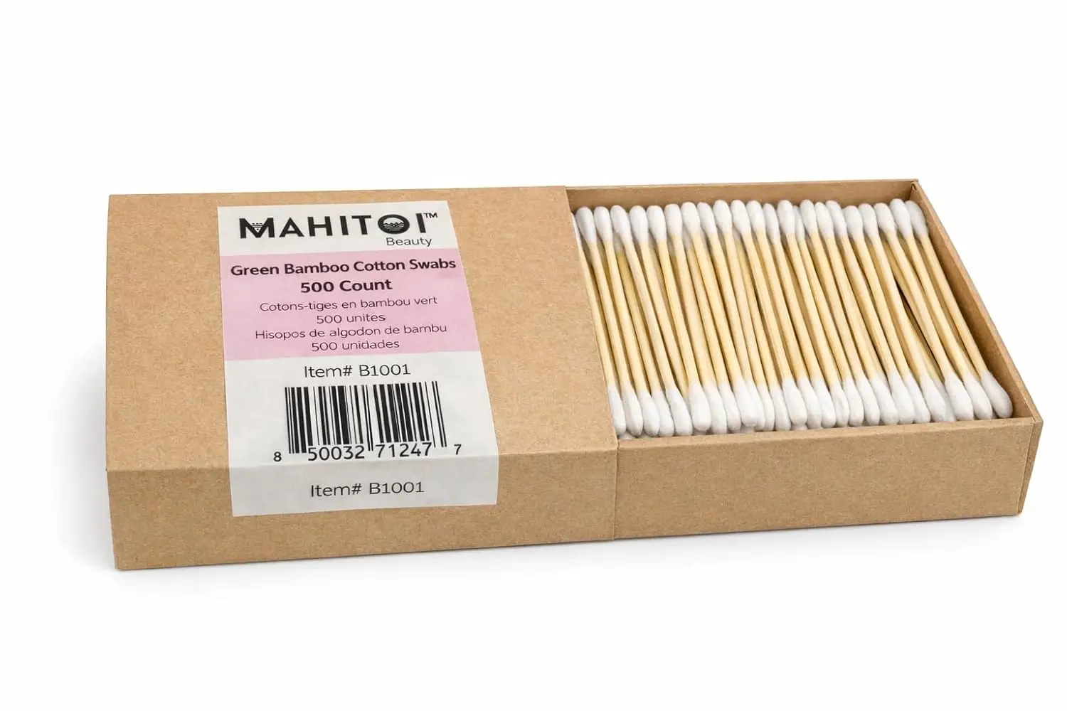 Bamboo Cotton Swabs 500 Count, Biodegradable Plant Based Double Tipped for Ear Cleaning and Makeup, Eco Friendly Personal Care
Bamboo Cotton Swabs 500 Count, Biodegradable Plant Based Double Tipped for Ear Cleaning and Makeup, Eco Friendly Personal Care