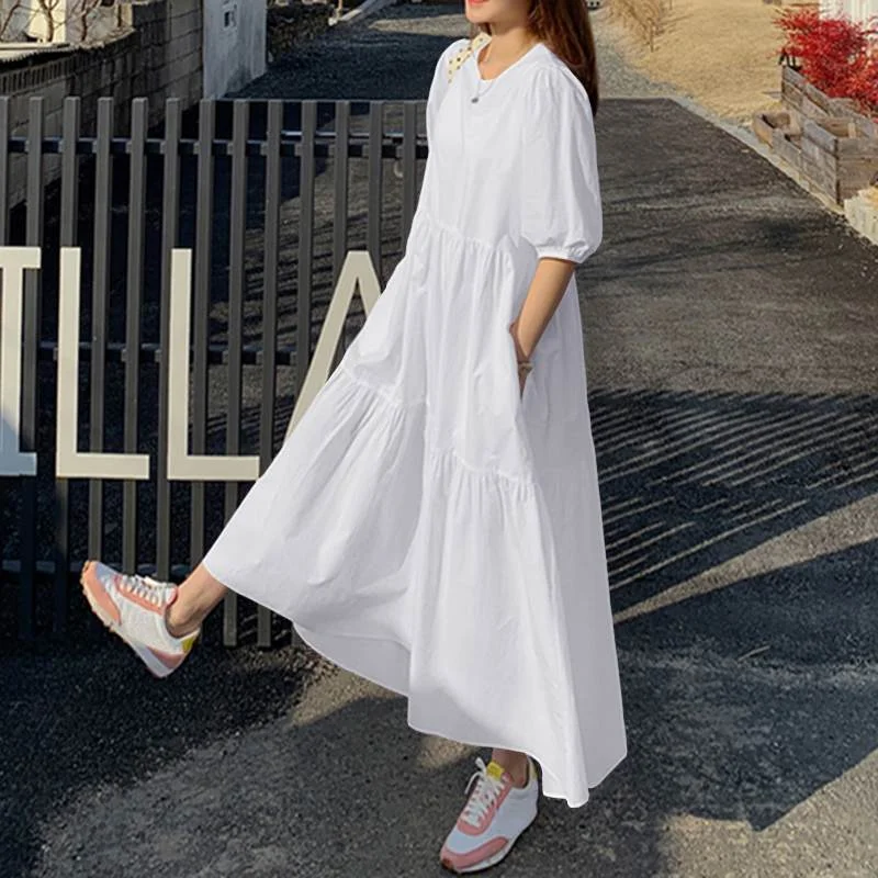 Women Dress Kaftan Terengganu Baju Kelawar Cotton Short Sleeve Loose Plus Size Maxi Dress
Women Dress Kaftan Terengganu Baju Kelawar Cotton Short Sleeve Loose Plus Size Maxi Dress