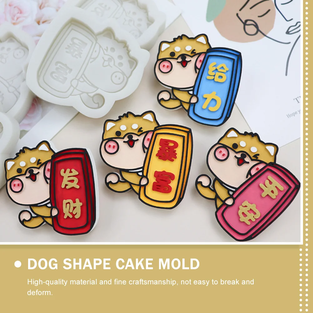4 Pcs Inu Cake Mold Dog Shape Dog Shape Cake Mold Silicone Baking DIY H made Jewelry Accessory Epoxy Resin Chocolate Decor
4 Pcs Inu Cake Mold Dog Shape Dog Shape Cake Mold Silicone Baking DIY H made Jewelry Accessory Epoxy Resin Chocolate Decor