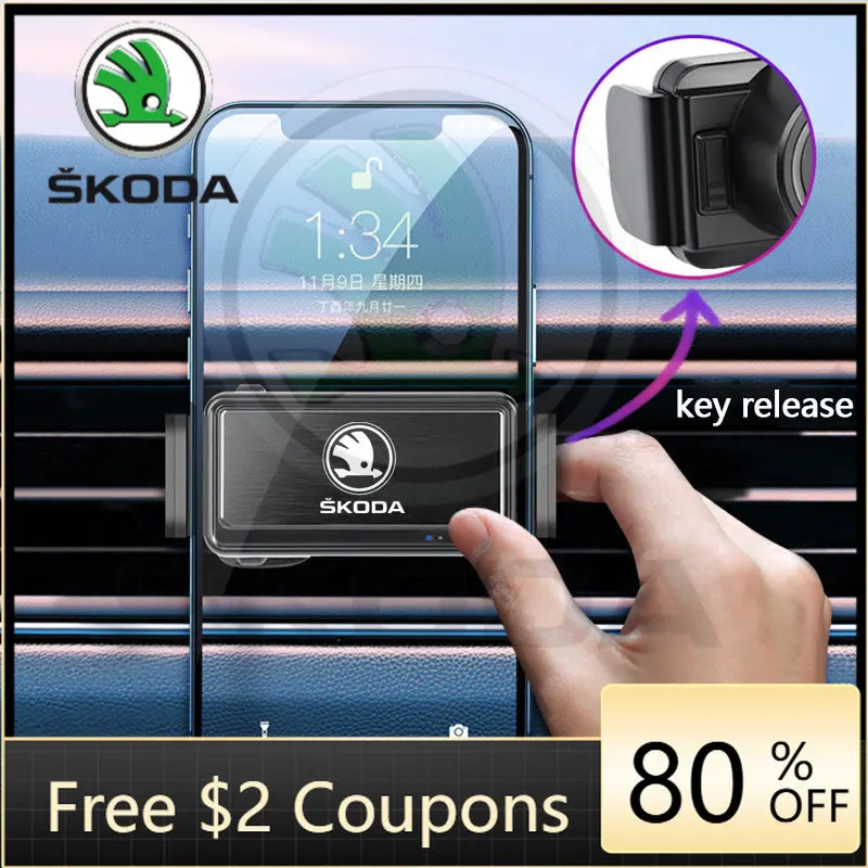 2026 New Hot For Skoda Car Sticker Car Electric Smart Phone Holder Bracket Auto Air Vent Mount For Skoda Octavia 2 A7 A5 Rapid F
2026 New Hot For Skoda Car Sticker Car Electric Smart Phone Holder Bracket Auto Air Vent Mount For Skoda Octavia 2 A7 A5 Rapid F