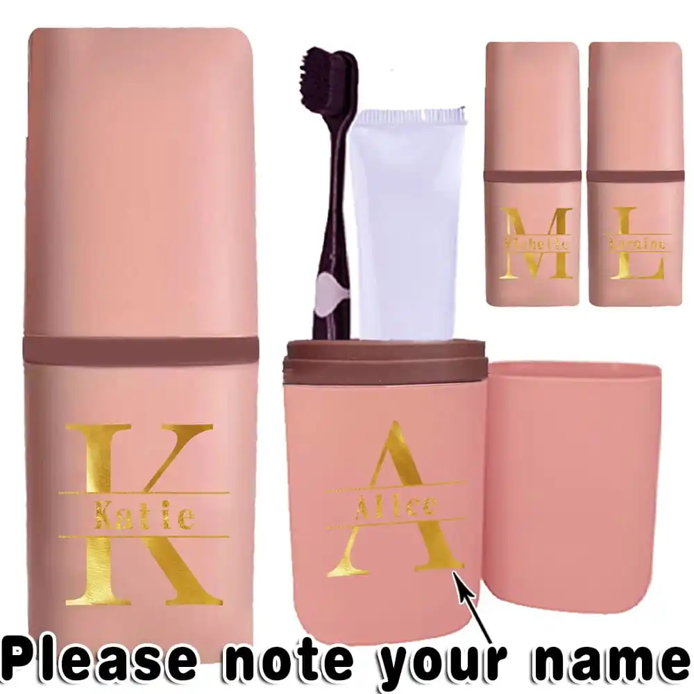 Custom Name Toothbrush Case for Travel Organizer Detachable Mouthwash Cup Large Toothpaste Holder Storage Portable for Shaver
Custom Name Toothbrush Case for Travel Organizer Detachable Mouthwash Cup Large Toothpaste Holder Storage Portable for Shaver