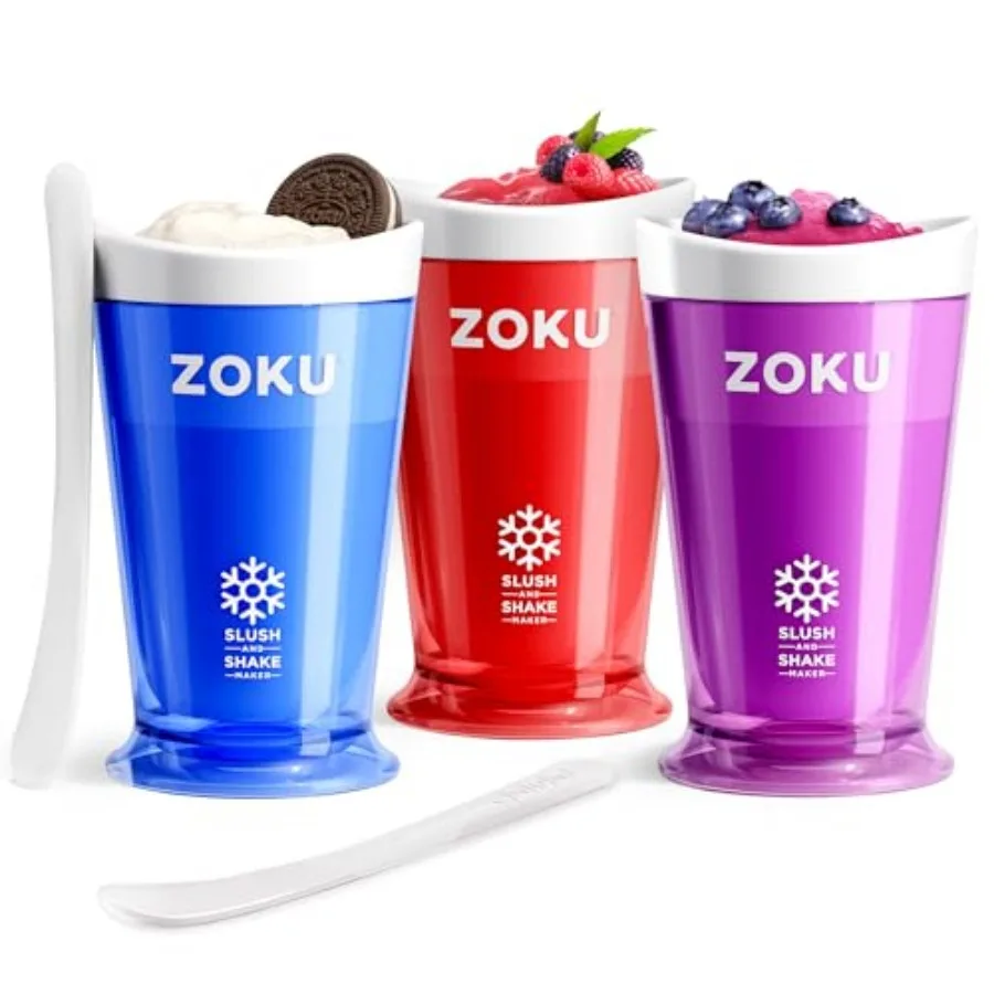 Slushie Cup Bundle of 3 Cups - Purple, Red, and Blue Original Slush and Shake Makers
Slushie Cup Bundle of 3 Cups - Purple, Red, and Blue Original Slush and Shake Makers