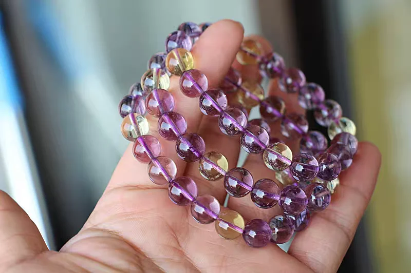 Natural Amethyst Citrine Quartz Clear Round Beads Bracelet 9mm Women Men Yellow Purple Amethyst Citrine Crystal Bracelet AAAAA
Natural Amethyst Citrine Quartz Clear Round Beads Bracelet 9mm Women Men Yellow Purple Amethyst Citrine Crystal Bracelet AAAAA