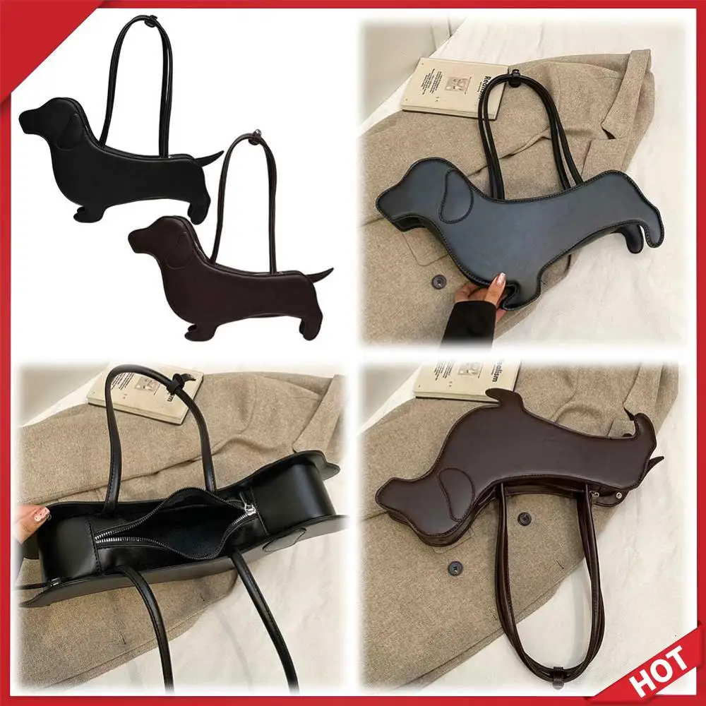Cartoon Dog Shaped Handbag PU Leather Purse Unique Novelty Clutch Bag Designer Evening Party Bag for Women and Girls
Cartoon Dog Shaped Handbag PU Leather Purse Unique Novelty Clutch Bag Designer Evening Party Bag for Women and Girls
