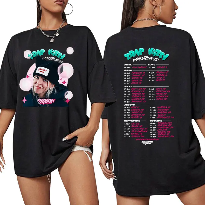 Футболка Young Miko Trap Kitty 2024, мужская и женская футболка World Tour, винтажная модная футболка в стиле Харадзюку, футболки оверсайз из 100% хлопка, уличная одежда
Футболка Young Miko Trap Kitty 2024, мужская и женская футболка World Tour, винтажная модная футболка в стиле Харадзюку, футболки оверсайз из 100% хлопка, уличная одежда