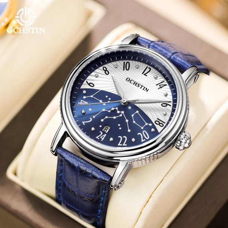 Men's Watches Business Casual Leather Strap Fully Automatic Mechanical Watch Waterproof Night Light Wristwatch
Men's Watches Business Casual Leather Strap Fully Automatic Mechanical Watch Waterproof Night Light Wristwatch