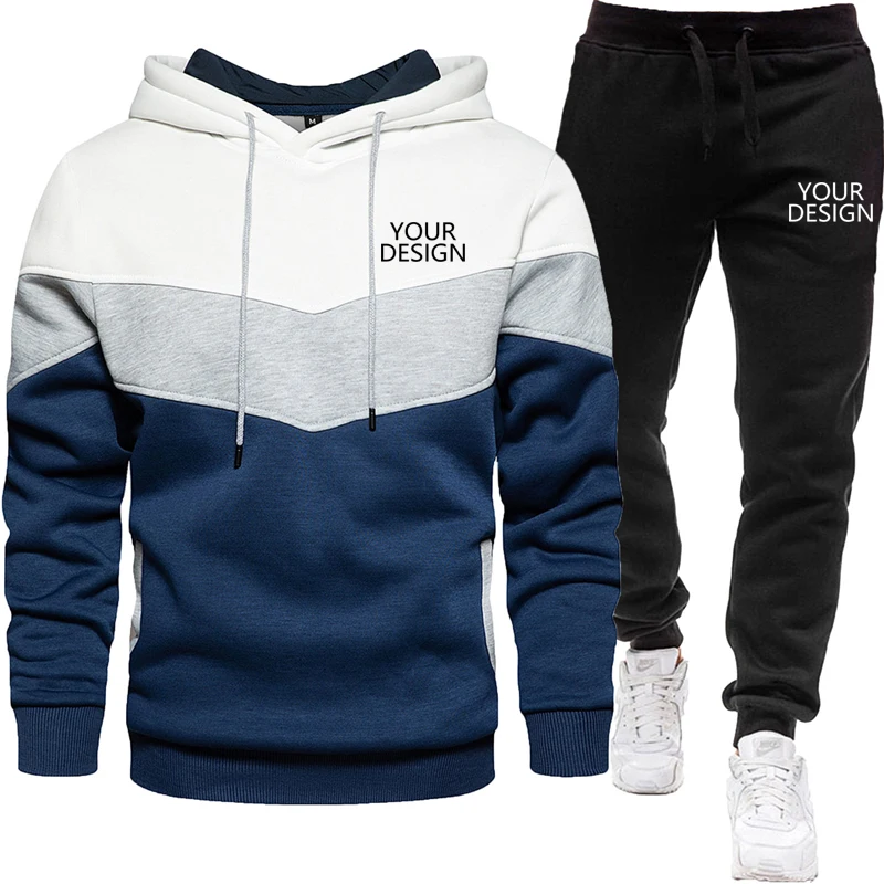 Custom Logo Men's Winter Fleece Hooded Sweatshirt Set Warm Casual Pullover & Comfy Long Pants for Running Streetwear
Custom Logo Men's Winter Fleece Hooded Sweatshirt Set Warm Casual Pullover & Comfy Long Pants for Running Streetwear