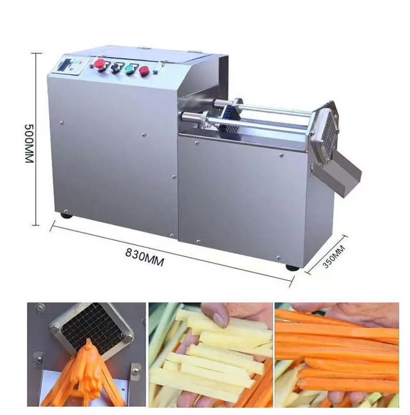 Commercial potato cutter Dedicated French Fries Machine Carrots Cucumbers Fruits vegetables Cutter Machine 7mm 10mm 14mm Size
Commercial potato cutter Dedicated French Fries Machine Carrots Cucumbers Fruits vegetables Cutter Machine 7mm 10mm 14mm Size