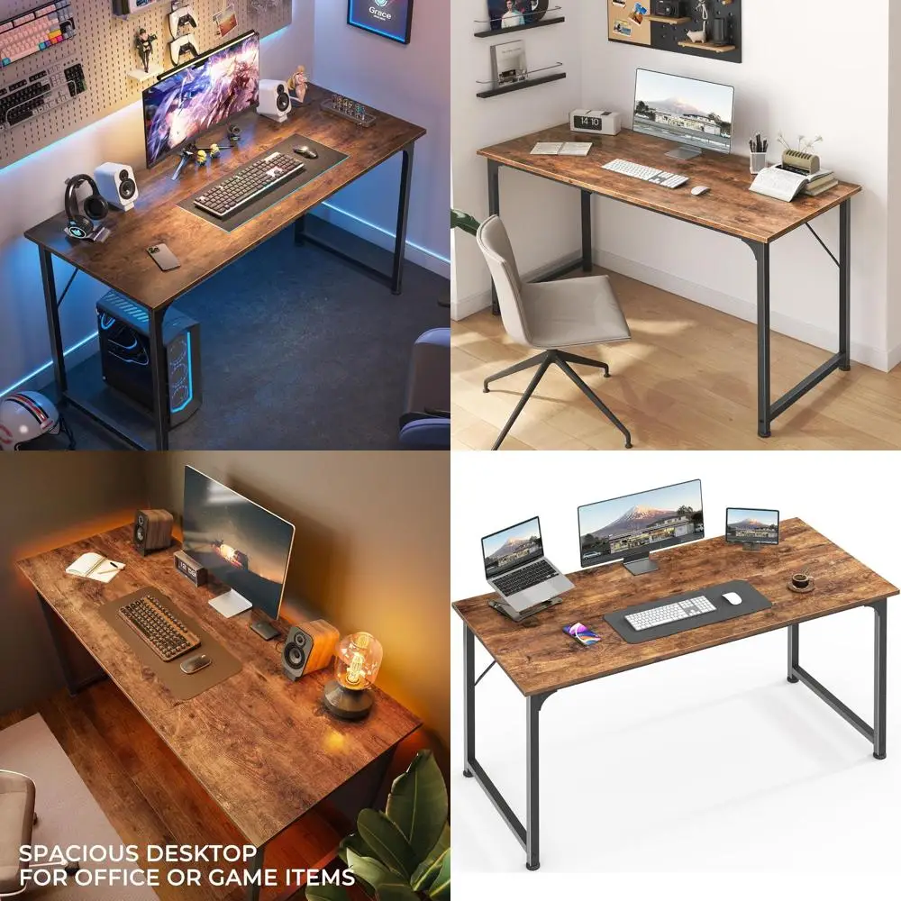 Computer Desk, 48 Inch Office Desk, Gaming Desk with Storage, Writing Desk Work Desk for Home Office, Study, Modern Simple Desk,
Computer Desk, 48 Inch Office Desk, Gaming Desk with Storage, Writing Desk Work Desk for Home Office, Study, Modern Simple Desk,