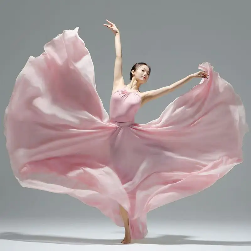 Двухслойная шифоновая юбка-макси с оборками на 720 градусов для женщин, элегантная, с эластичной талией, для квадратных танцев, с широким подолом, длинная, 2026
Двухслойная шифоновая юбка-макси с оборками на 720 градусов для женщин, элегантная, с эластичной талией, для квадратных танцев, с широким подолом, длинная, 2026