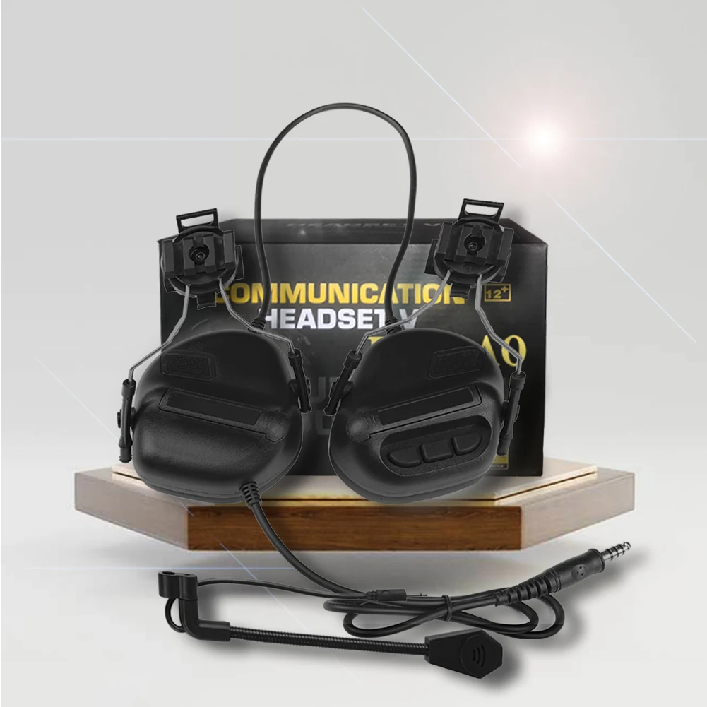 Airsoft Tactical Helmet Headset for Shooting Ear Protection Noise Reduction Hunting Earmuffs Headphone with Microphone
Airsoft Tactical Helmet Headset for Shooting Ear Protection Noise Reduction Hunting Earmuffs Headphone with Microphone