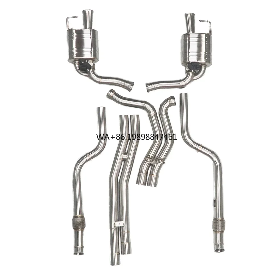 High Performance Exhaust System Catback Exhaust for 2016-2018 AMG W205 Mercedes-Benz 3.0T With Valves and Muffler
High Performance Exhaust System Catback Exhaust for 2016-2018 AMG W205 Mercedes-Benz 3.0T With Valves and Muffler