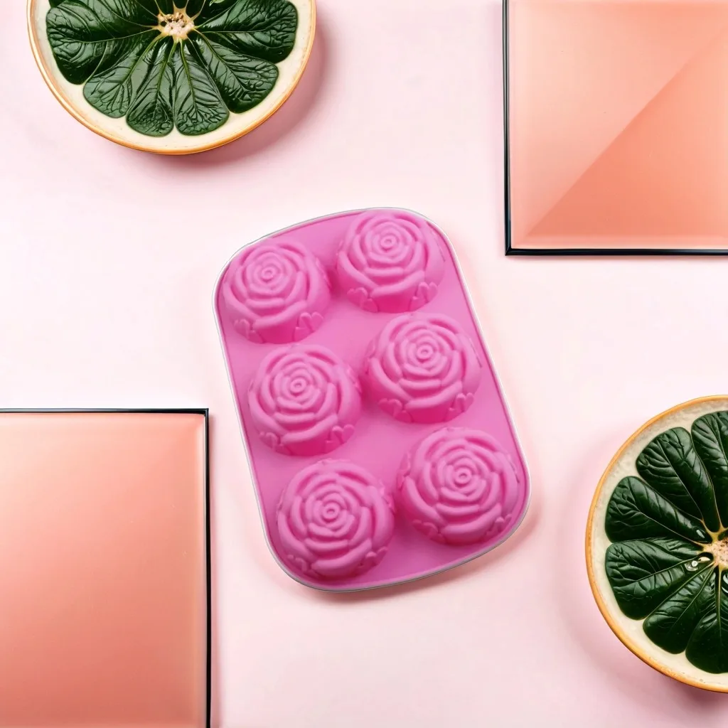 6 Cavity 3D Flower Shaped Silicone Soap Mold DIY Fondant Cake Form Soap Making Handmake Bread Mould Moulds For Mooncake Tools
6 Cavity 3D Flower Shaped Silicone Soap Mold DIY Fondant Cake Form Soap Making Handmake Bread Mould Moulds For Mooncake Tools